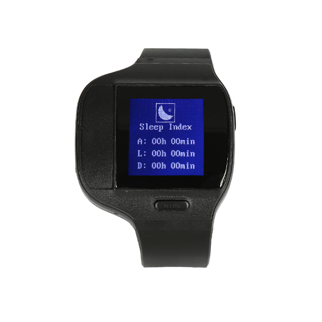 体温监测跟踪手表支持心率和血氧监控SOS紧急报警器