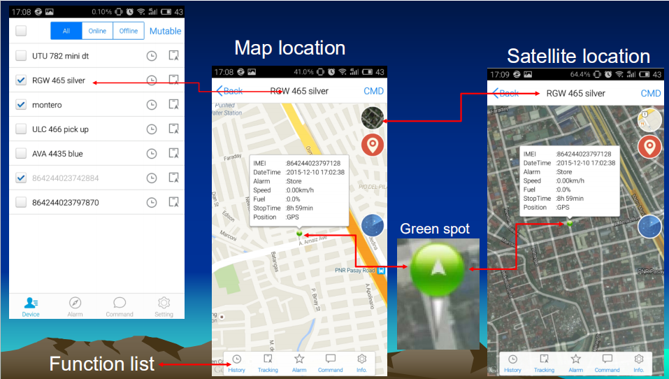 GPS追踪软件平台